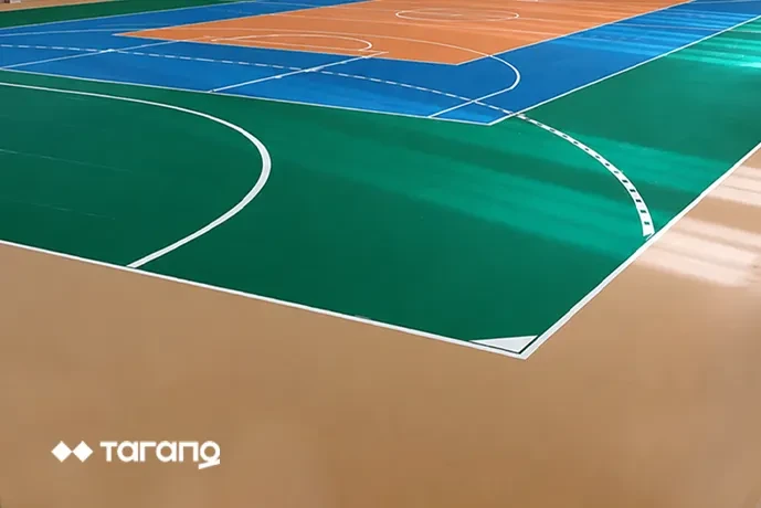 انتخاب کفپوش برای سالن ورزشی